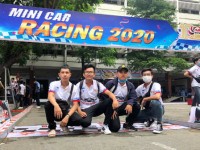 Sinh viên ngành CN Kỹ thuật ô tô tham dự cuộc thi MiniCar Racing