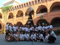 Sinh viên ngành Du lịch, Quản trị nhà hàng - khách sạn thực tập nhận thức tại hầm rượu Vang tại Sea Links City