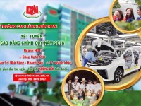 Trường Cao đẳng Miền Nam: Xét tuyển Cao đẳng chính quy năm 2018 với nhiều ngành học HOT
