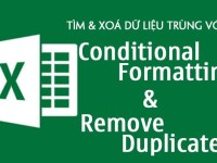 Cách tìm và xoá dữ liệu trùng nhau trong Excel 2010